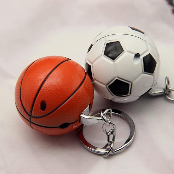 Torch Lighter, Creative Basketball Design with Keychain, Cool Adjustable Soft Flame Funny Refillable Butane Lighters for Outdoor Indoor Use (Without Butane) - Image 6