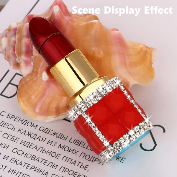 Cute Lipstick Lighter, 2 Pack Soft Flame Refillable Butane Lighter with Flame Adjustment Tool, Unique Torch Lighter Cool Lighters for Women,Girls, Birthday, Anniversary(Without Butane)-Red - Image 13